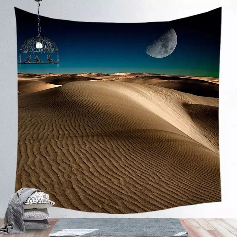 

Polyester Printing Background Wall Hanging Tapestry Square Beach Blanket Home Decoration Tapestry Protector