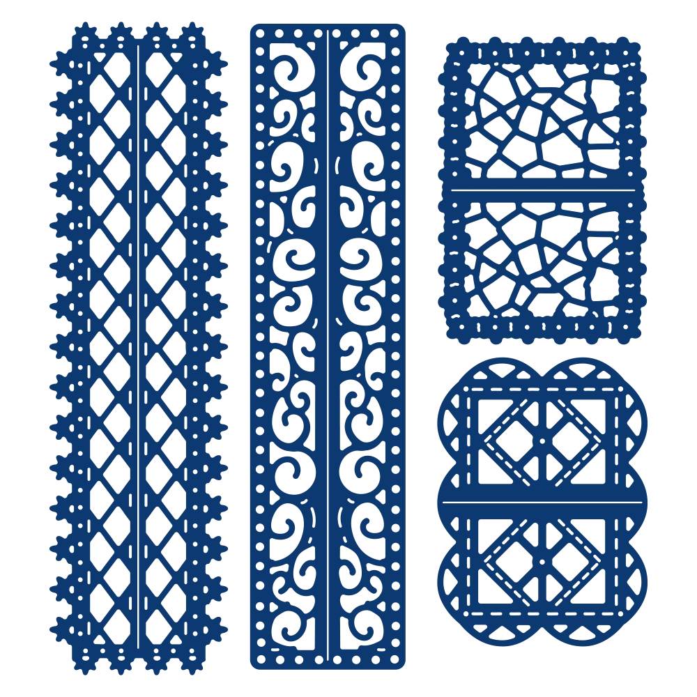 

Chain Pattern Metal Die Cutting 2021 New Diy Die Molds Scrapbooking Paper Making Cuts Crafts Big Die Handmade