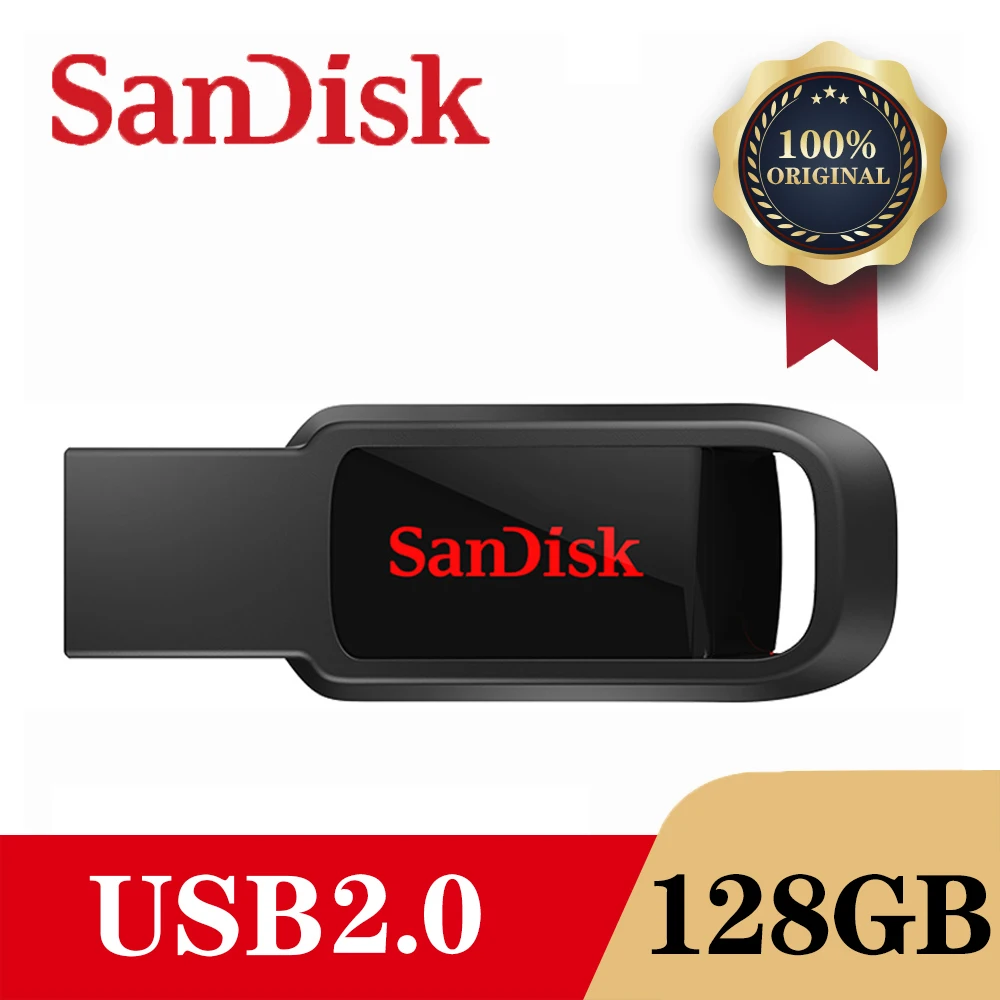 SanDisk CZ61 USB флеш-накопитель 128 ГБ/64 Гб/32 ГБ/16 ГБ флеш-накопитель Флешка флеш-диск USB 2,0 карта памяти usb диск USB флеш-накопитель