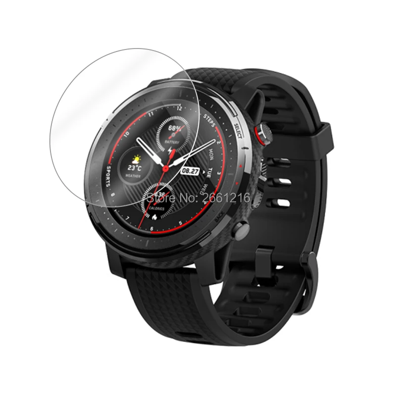 Для Xiaomi Huami Amazfit Stratos3 закаленное стекло 9H 2.5D Премиум Защитная пленка для экрана