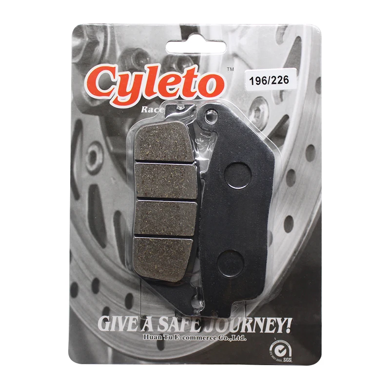 Передние и задние тормозные колодки Cyleto для мотоцикла Victory Vision 8 Ball 10-12 Street Tour 08-12
