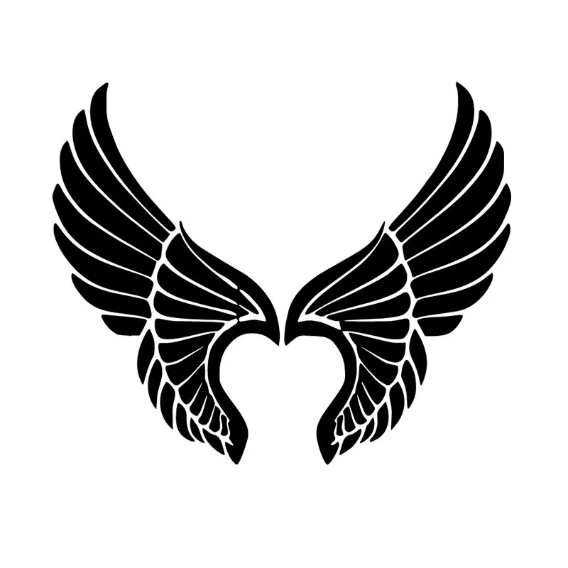 

Personalized Angel Wings Personality Cartoon Car Sticker Trunk Decoraiton Vinyl Decal
