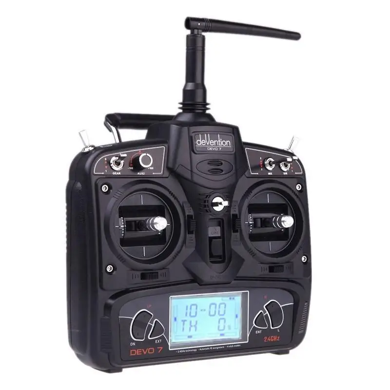 

Walkera Devo 7 Transmitter 7 Channels DSSS 2.4G Transmitter without Receiver