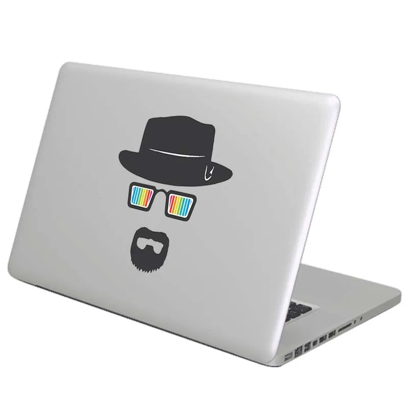 Наклейка Уолтер белая для ноутбука стикер Macbook Pro Air Retina 11 12 13 14 15 дюймов HP Mac |