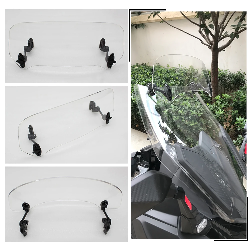 Универсальный Регулируемый экран лобовое стекло спойлер дефлектор воздуха для