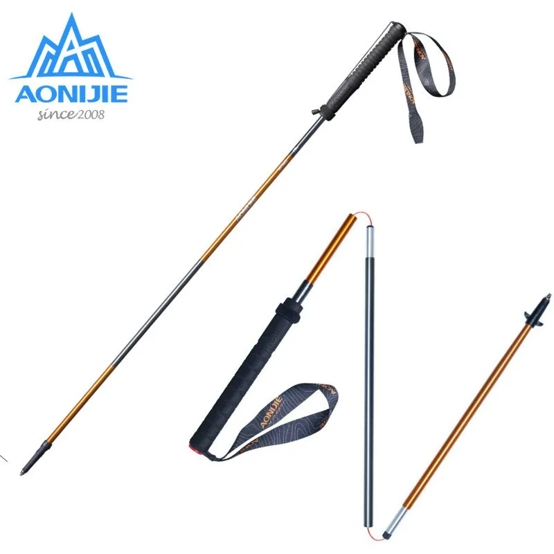 

AONIJIE E4102 M-Pole Folding Ultralight Quick Lock Trekking Poles Hiking Pole Race Running Outdoor Walking Stick Carbon Fiber