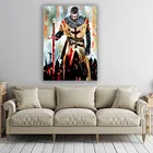 Ретро Рыцари Templar картины холст постеры настенное искусство HD обои домашний декор винтажный крестомер