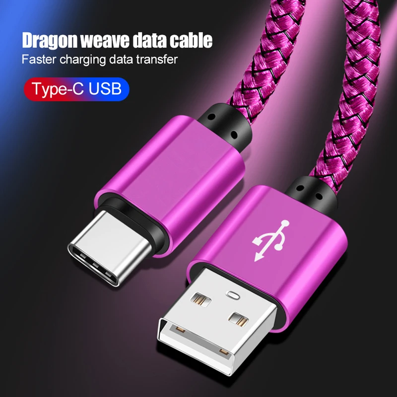 

USB C Fast Charger Cable For Xiaomi 11 10 9 Pro POCO M3 F3 X3 GT Redmi Note 11 10 9 8 Pro 10S 9T 8T Type C QC 3.0 Phone Cable