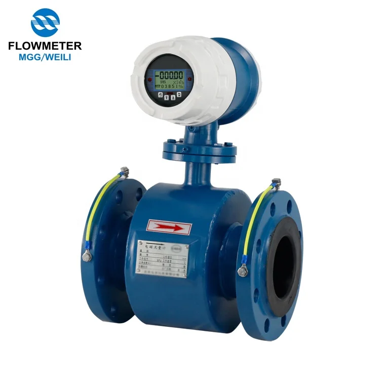 

Aluminium water current electromagnetic flow meter mini water flow meter