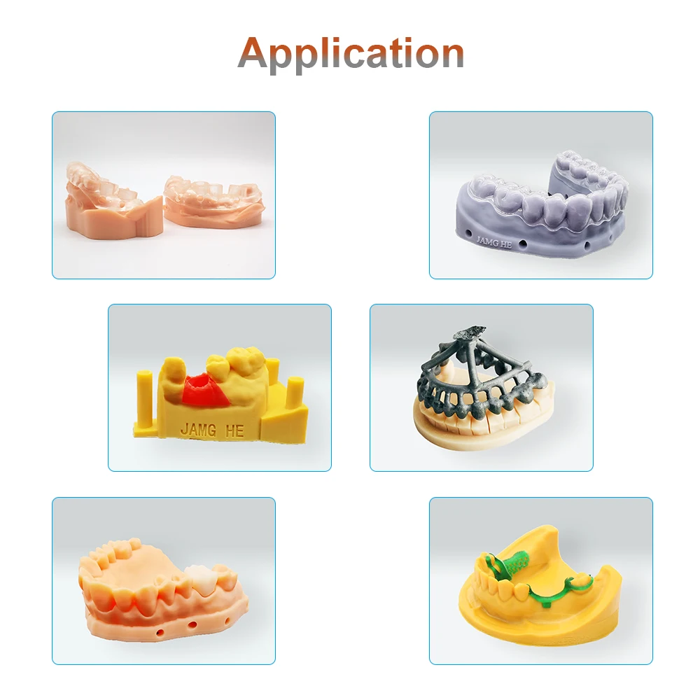 JAMGHE  Restoration Teeth  Model Low Shrinkage Resin Scratch Resistant 3d Printer resin