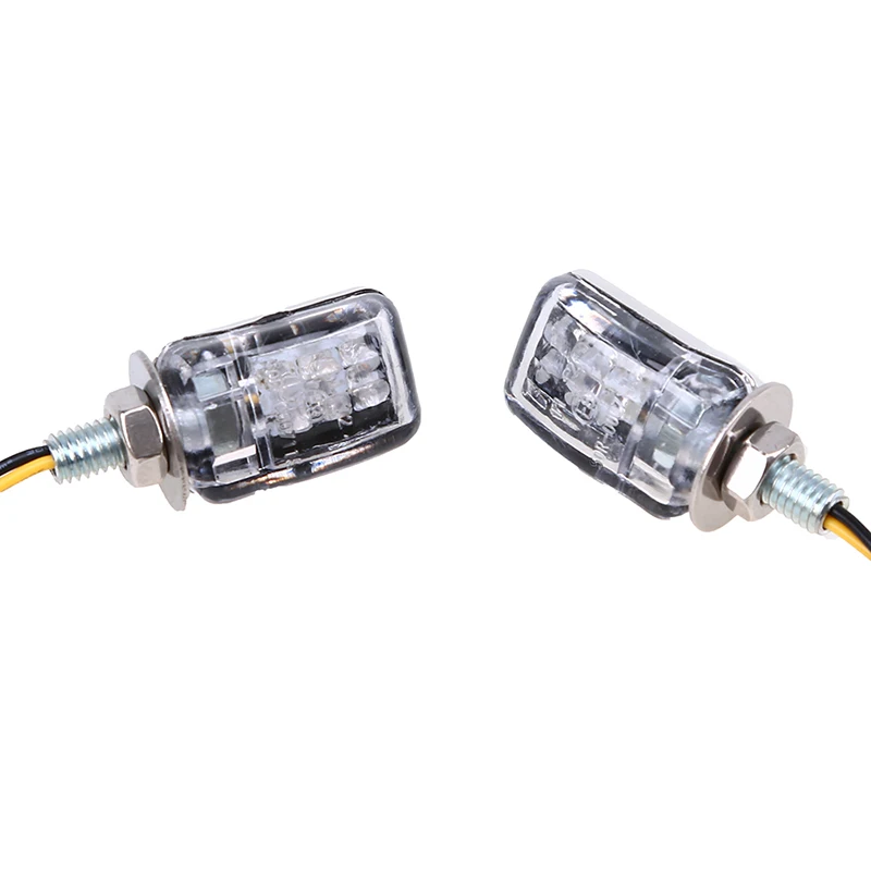 POSSBAY 12 В 10 Вт хромированный сигнал поворота мотоцикла Кроссовый велосипед