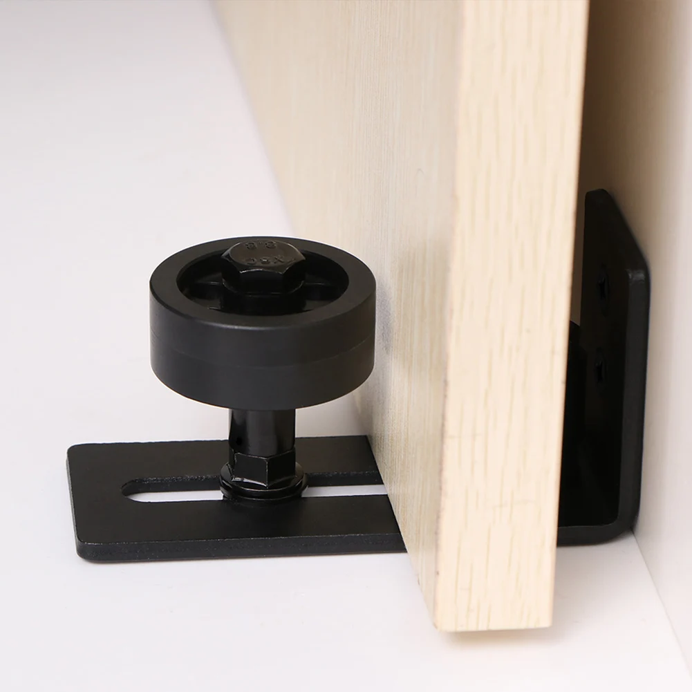 

Sliding Barn Door Floor Guide Wall Mount Sliding Door Bottom Guide Adjustable Barn Door Hardware Rollers
