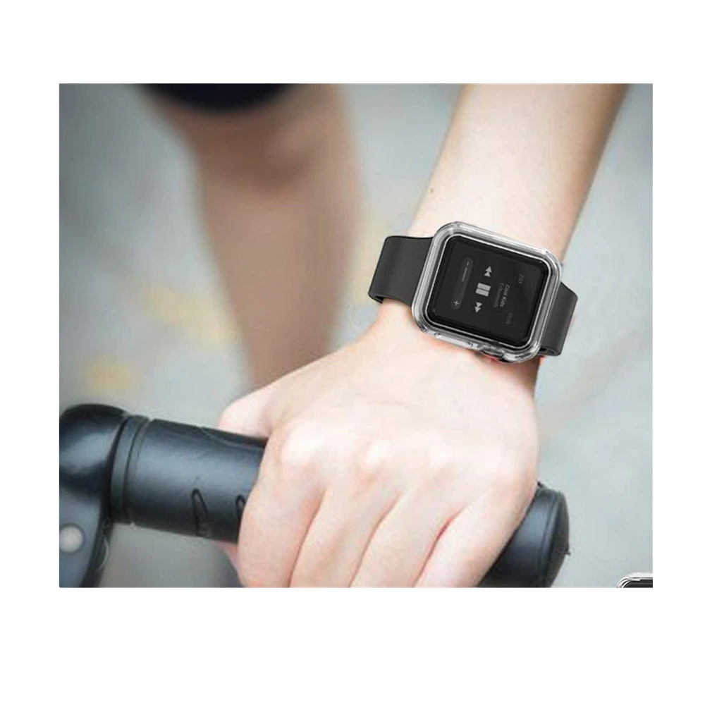

For Apple Watch Case iwatch Series 3 2 1 38mm 40mm 42mm 44mm Clear Soft TPU Cover Shell Shockproof Bumper