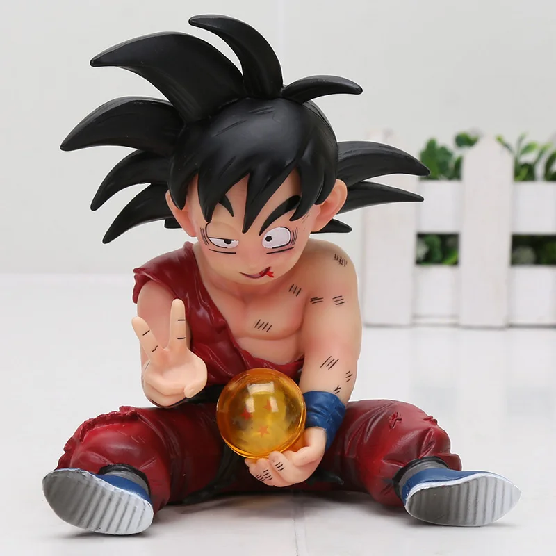 goku in bag 11 см аниме Dragon Ball Fighter Z Majin Buu Cell ПВХ фигурка игрушки модель малыш Buu Freeza frieza Fina из - Цвет: goku in bag