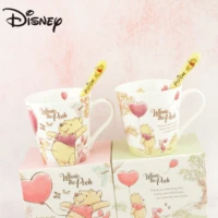 disney ceramic cup winnie the pooh creative ceramic cup cartoon character couple large capacity water cup
