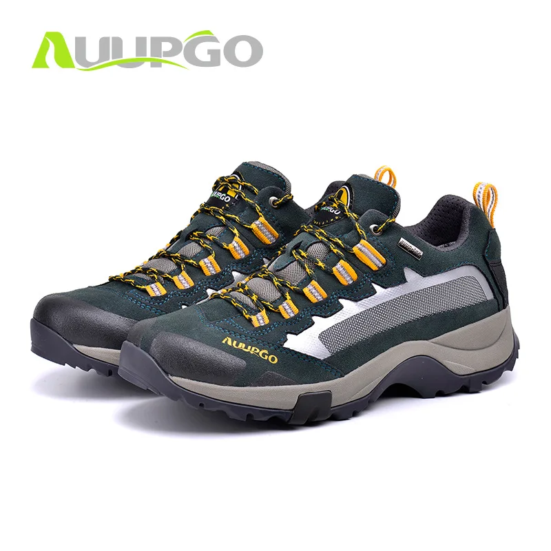 Обувь для альпинизма Мужская водонепроницаемая кожаная обувь активного отдыха