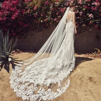 white backless lace mermaid wedding dresses 2021 new sexy fishtail wedding gown bride dress vestido de noiva robe de mariage
