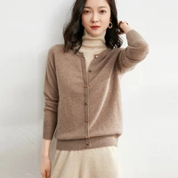 new for autumn and winter high collar fake two pieces pure wool knitted pullover womens long sleeved sweater