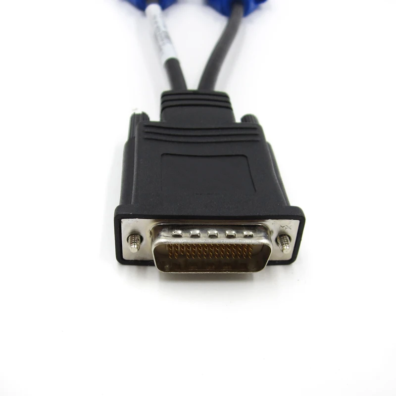 DMS-59 Pin 5 9 мм штекер 2 VGA 15-полый штифт разветвитель адаптер кабель провод для HP