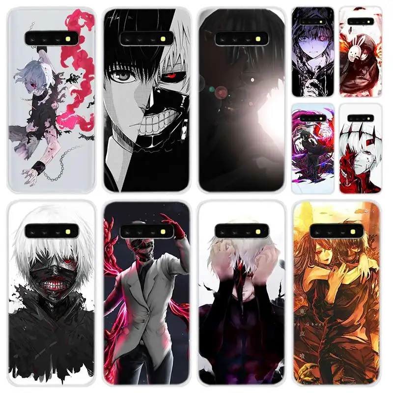

Soft Silicone Case For Samsung Galaxy S21 S20 Uitra S10 S9 S8 Plus Lite Ultra S20fe S10e S7Edge Tokyo Ghouls
