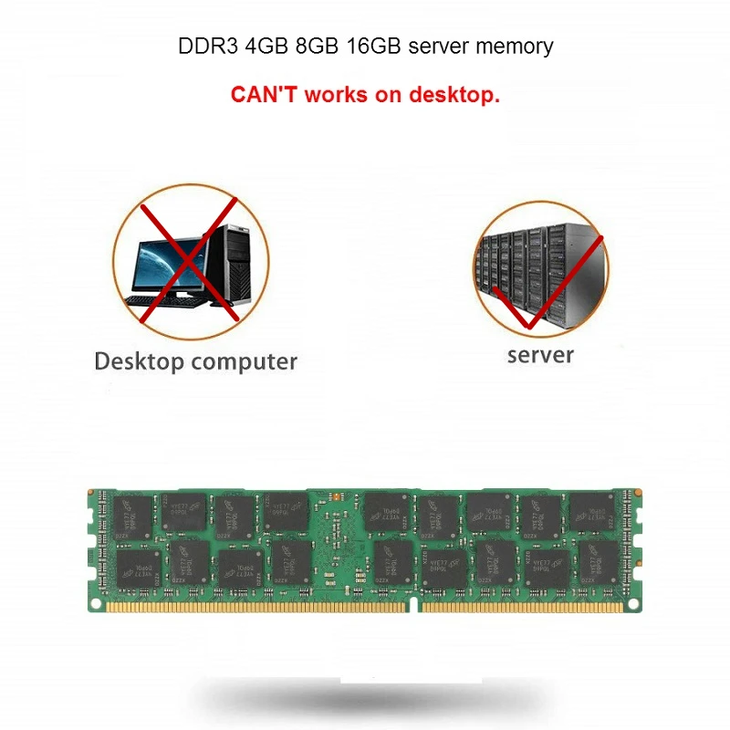 Kllisre DDR3 4 ГБ 8 ГБ 16 ГБ 32 ГБ ECC Серверная память 1333 1600 1866 DDR 3 ECC REG RIMM ram X58 X79 материнская плата
