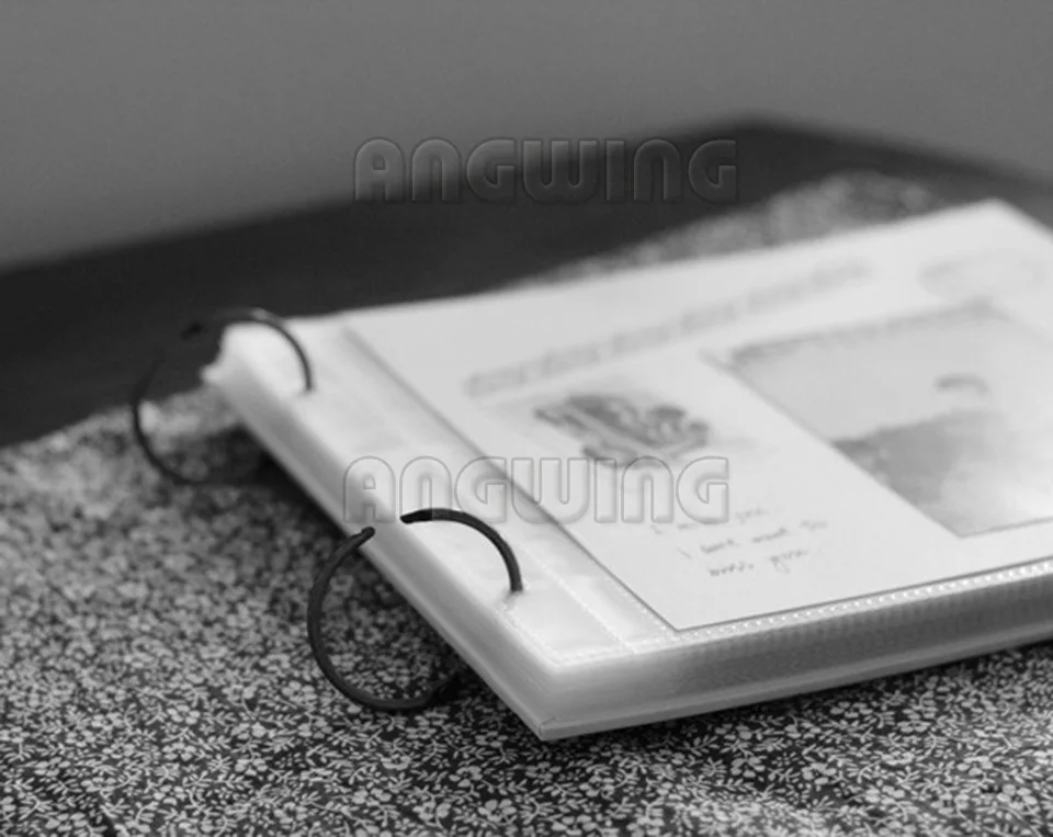 ANGWING 10 дюймов Свадебный фотоальбом Scarpbook картонные альбомы фото Детские Скрапбукинг альбом пустая Обложка дорожные Альбомы для фотографий