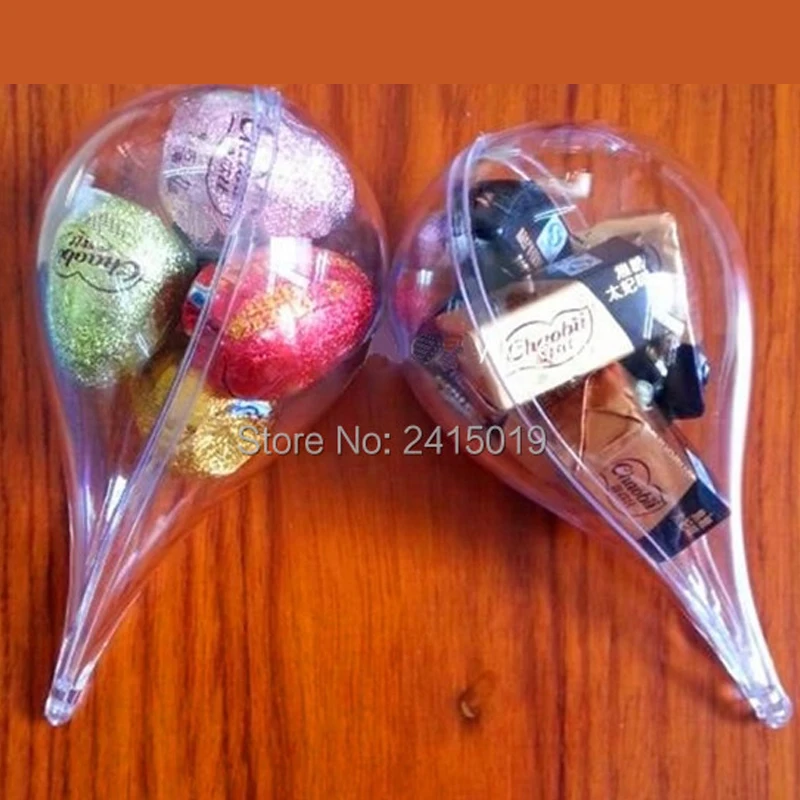 Прозрачный пластиковый шар PS 10x в форме капли дождя для украшения окна свадьбы