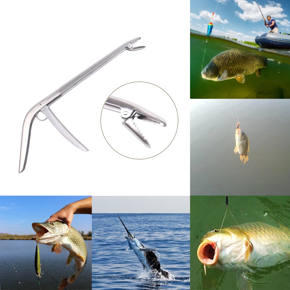 

28cm Stainless Steel Fishing Hook Remover Fishing Extractor Freshwater and Saltwater Hooker Tool for Fishing Light and compact