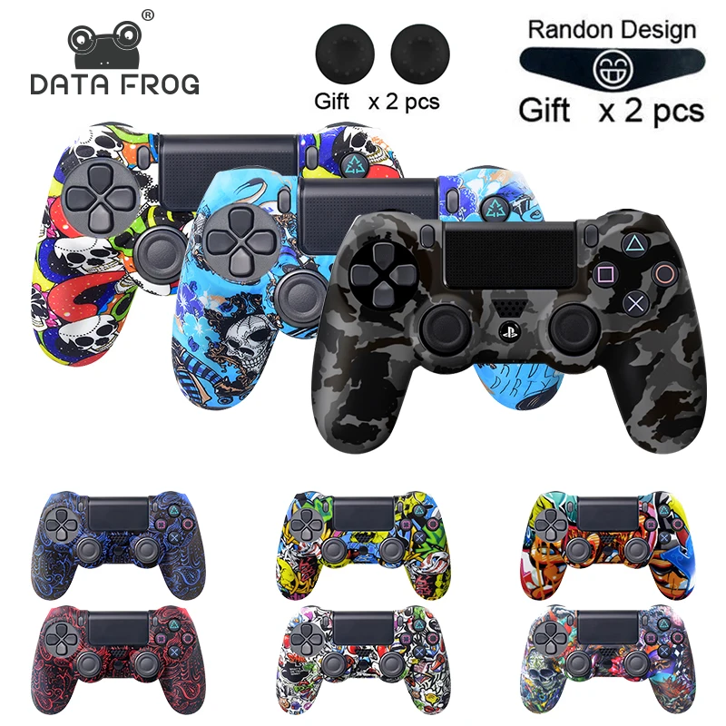 Силиконовый чехол Data Frog для Playstation 4/PS4 Pro/PS4 Slim контроллера геймпада PS4 джойстика