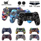 Силиконовый чехол Data Frog для Playstation 4PS4 ProPS4 Slim, чехол для контроллера геймпада для PS4, джойстика, силиконовые колпачки, аксессуары