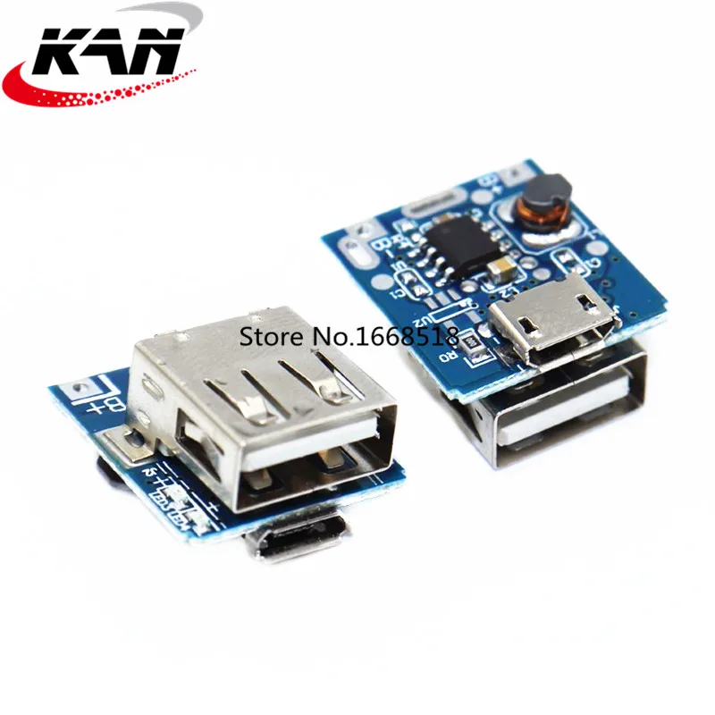 Повышающий Модуль питания 5 В защитная плата для зарядки литиевых и литий