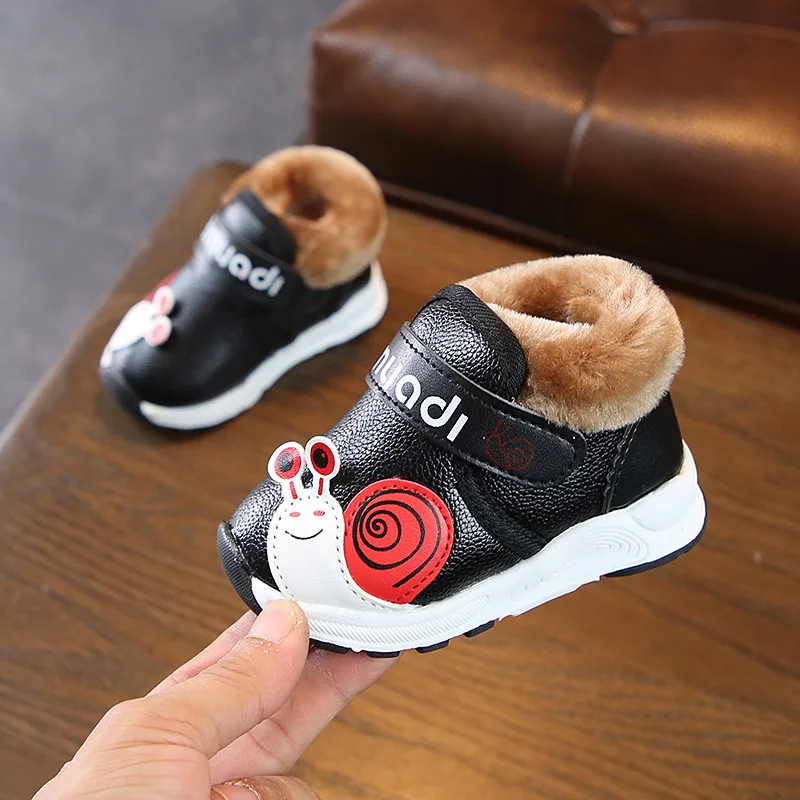 Зимние Детские кроссовки на мягкой подошве Нескользящие 11 5-15 5 см | Детская одежда