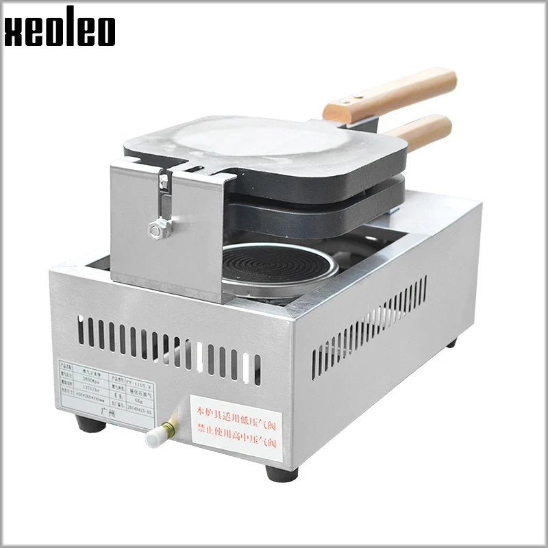 Машина XEOLEO Taiyaki газовая вафельница сжиженного нефтяного газа маленькое бытовое