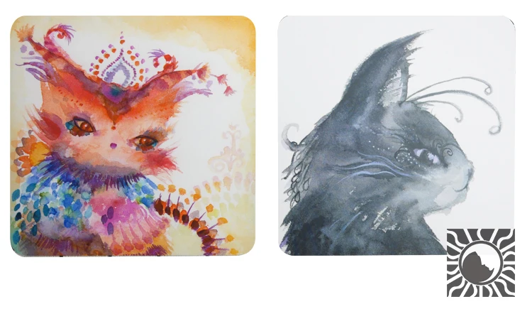 100% английская версия дух кошки Oracle карты палубная карта для настольной