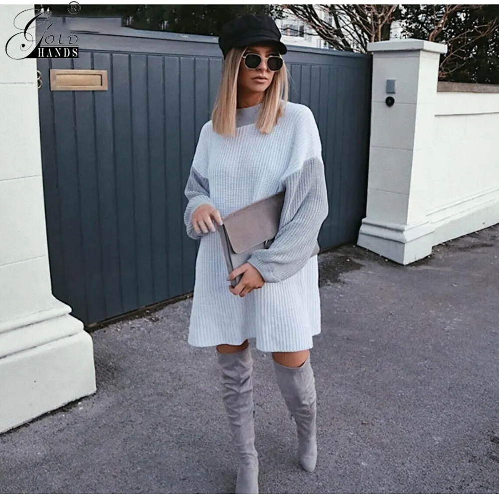 Золотые стрелки 2019 Новые осенне-зимние топы с высоким воротником в стиле пэчворк