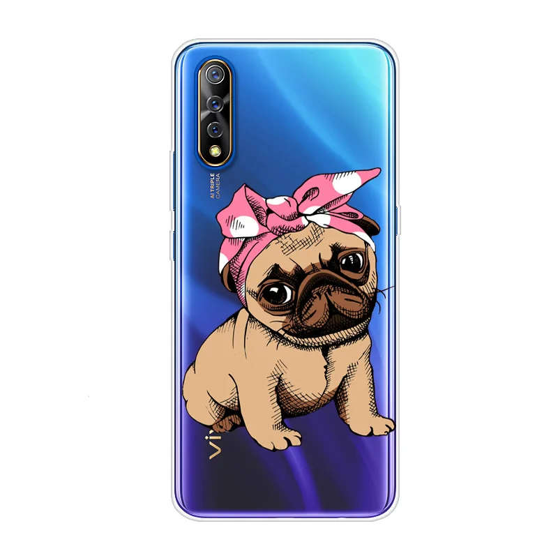 For VIVO V17 Neo Case Silicone TPU Protective Back Cover Cartoon Soft Phone Fundas V 17 V17Neo Coque |