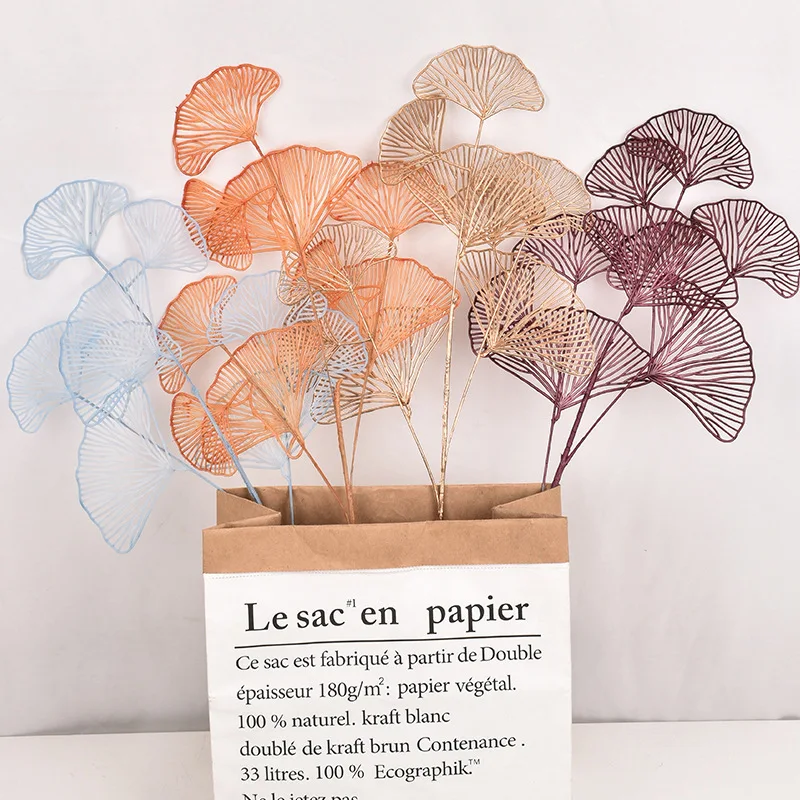 Веер-лист имитация растений украшение для дома Рождественское балкона гостиной