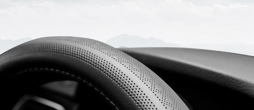 Xiaomi автомобильный кожаный чехол на руль, первый слой, кожа, впитывающий пот, дышащий, не скользит, тонкая ручная строчка, высокое качество