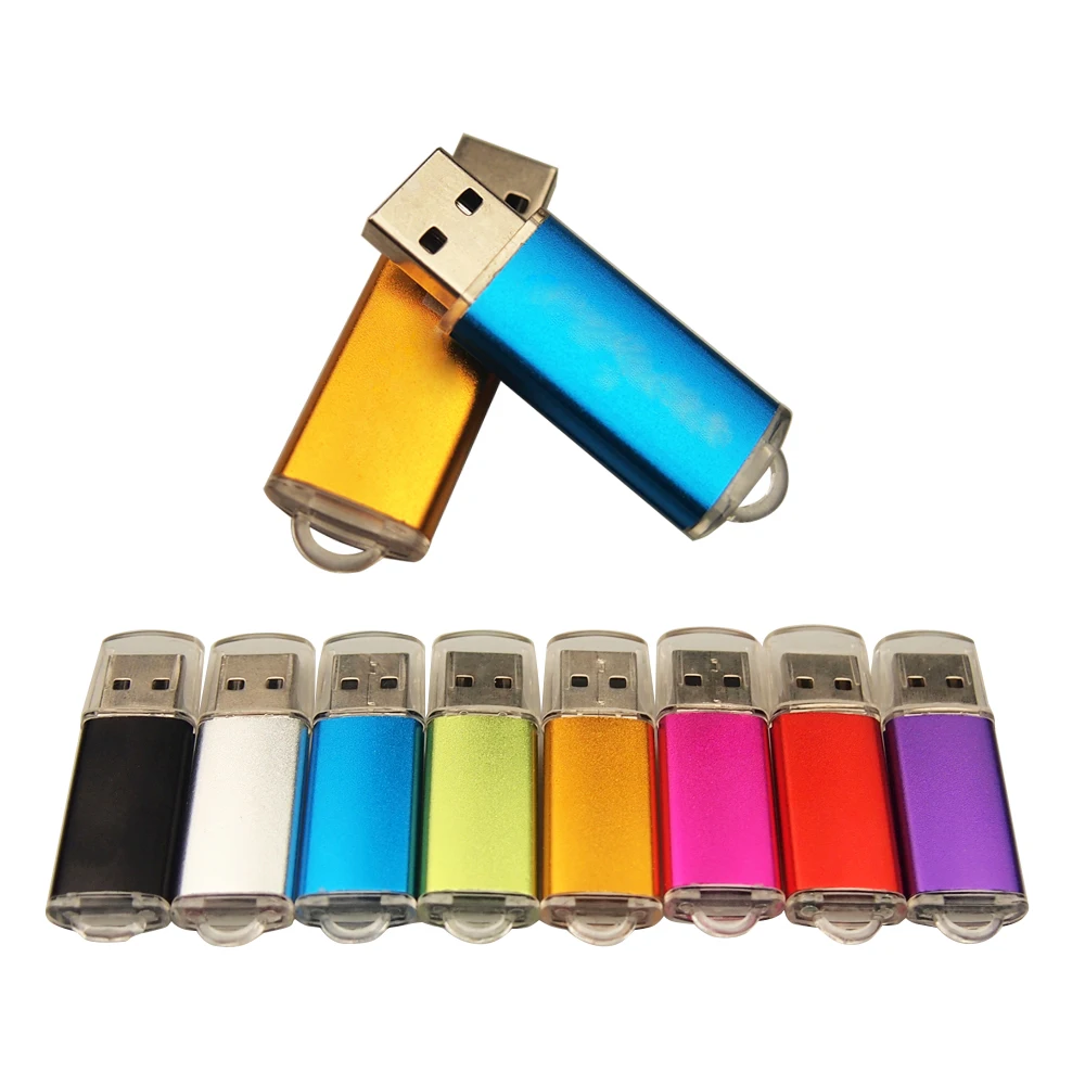 Мини USB флеш накопитель 4 ГБ 8 16 32 64 флешка металлическая Usb карта с памятью