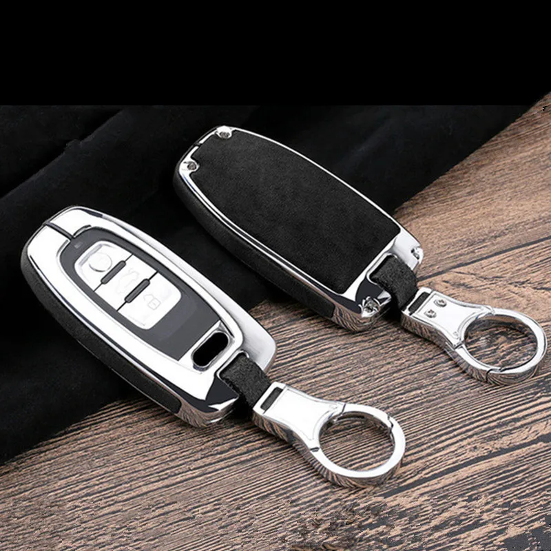 

Car Styling Key Case Cover Protective Shell For Audi A1 A3 A4 A5 A6 S3 S5 Q3 Q5 Interior Auto Accessories
