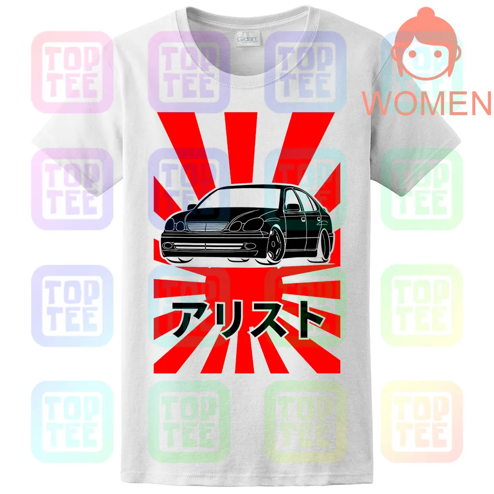 GT-shirt Toyota Aristo JZS161 футболка - Цвет: Women White