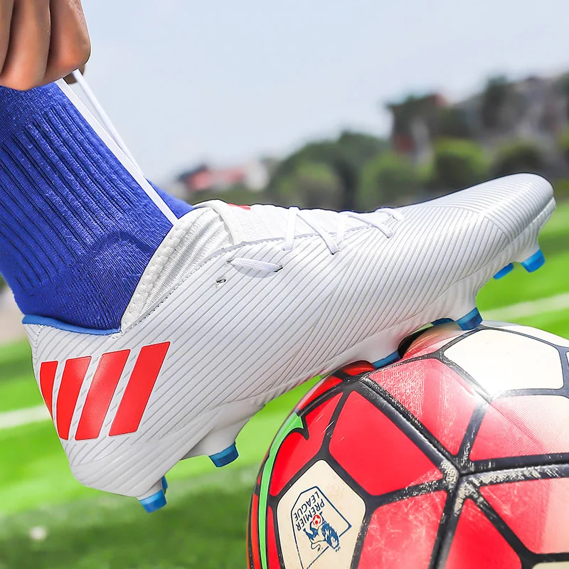 Muyubei Профессиональный Chuteira Futebol Детская футбольная обувь мужские футбольные бутсы детская тренировочная спортивная обувь