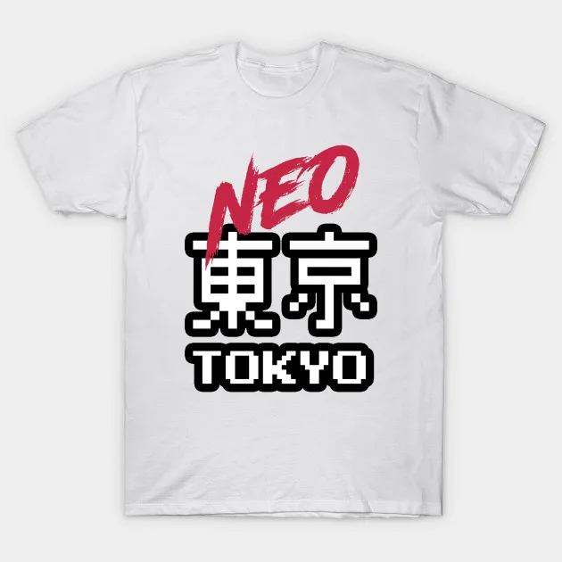 Мужская футболка pixels Kanji Retrowave 80s style Neo рубашка с надписью &quotТокио&quot Футболка