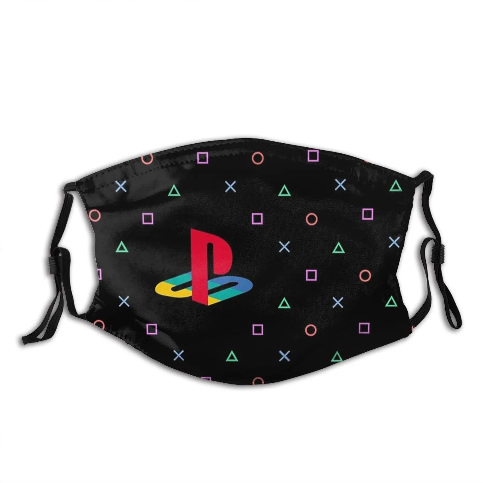 

Модная многоразовая маска для игровой приставки Playstation 5 с 3d принтом Pm2.5, маски из неодноразовой ткани, игровой контроллер с неоновым креатив...