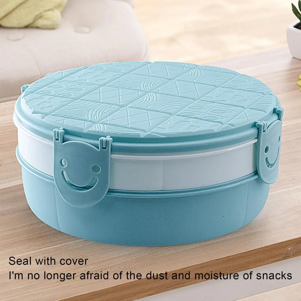 Поднос для хранения еды с 6 отсеками тарелка сушеных фруктов закусок закуска