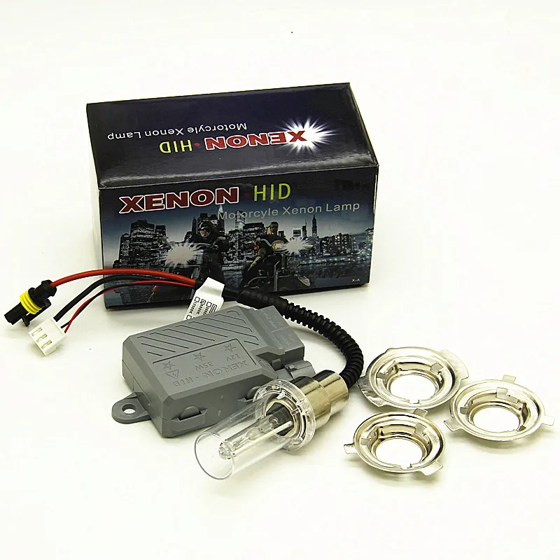 Hid Ксеноновые фары для мотоцикла 35 Вт Hi/Lo H6m H6 H4 биксеноновые hid комплект BIxenon|Лампы