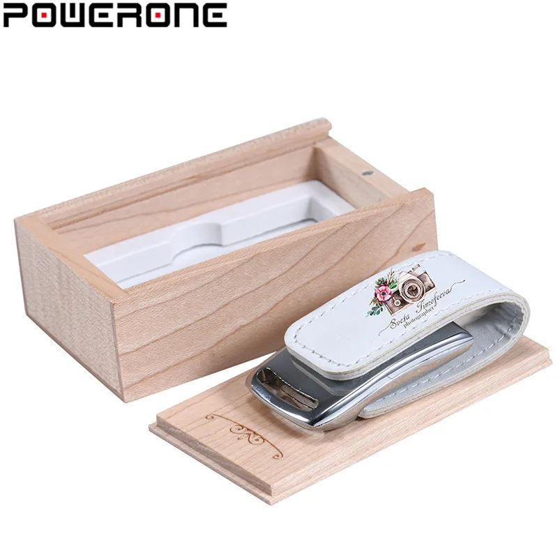 Флэш-накопитель POWERONE с логотипом компании usb 2 0 64 ГБ 32 4 8 16 Usb + коробка (1 шт.