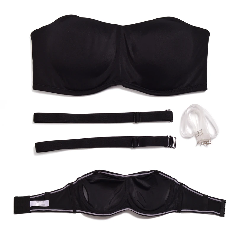 Сексуальный женский бюстгальтер без бретелек регулируемый трансформируемый