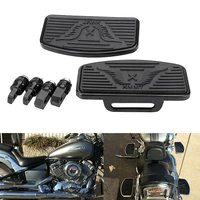 front rear wide footboards floorboards for honda shadow ace vt400750 vt750c vt750dc deluxe 1997 1998 1999 2000 2001 2002 2003