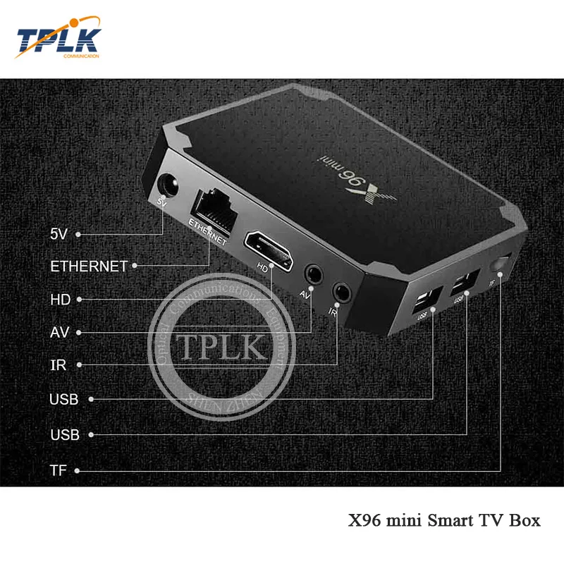 Горячая X96 Мини ТВ приставка на базе Android Box MINI X96 Android 7,1 Smart tv Box 2 ГБ 16 ГБ и 1 ГБ 8 ГБ S905W четырехъядерный 2,4 ГГц WiFi телеприставка